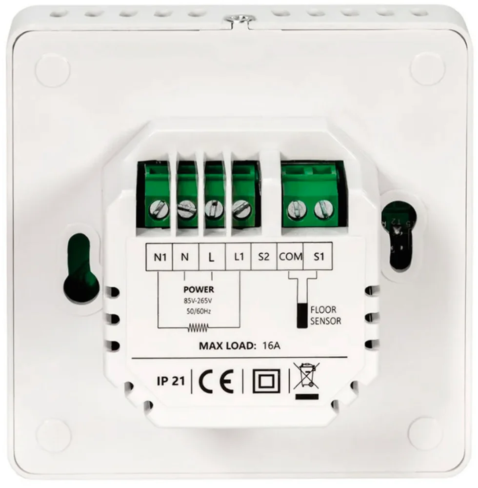 Терморегулятор Деви Prime белый от магазина ЛесКонПром.ру