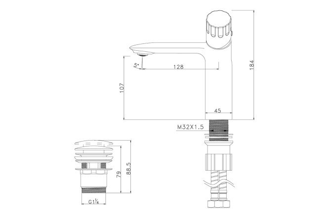 Смеситель для раковины LEMARK Wing 80440957 от магазина ЛесКонПром.ру