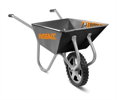 Тачка строительно-садовая Центроинструмент 2173 Кузбасс одноколесная 120л от магазина ЛесКонПром.ру