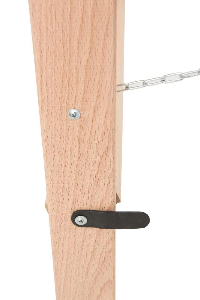 Стремянка двухсторонняя деревянная со ступенями и перекладинами Hoz-Block Альпинист 2х8 ступеней (арт. СДДА-8) от магазина ЛесКонПром.ру