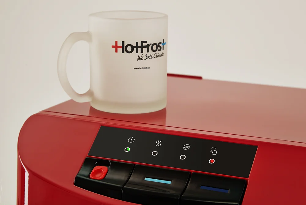 Кулер для воды HotFrost 45A red от магазина ЛесКонПром.ру