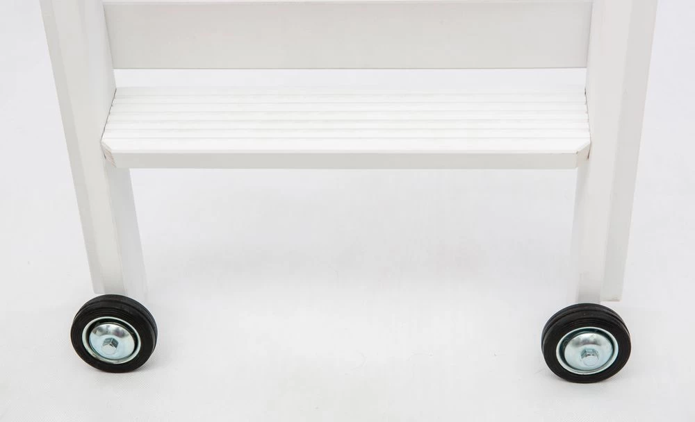 Стремянка деревянная Hoz-Block Серж 6 ступеней Белая (арт. СДР-6Б) от магазина ЛесКонПром.ру