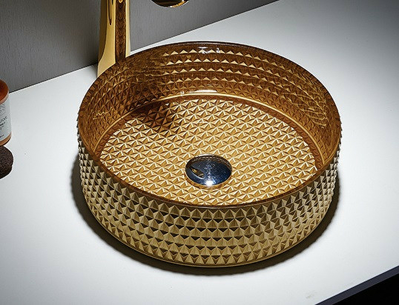 Раковина-чаша CeramaLux 36 GL05 Золото от магазина ЛесКонПром.ру