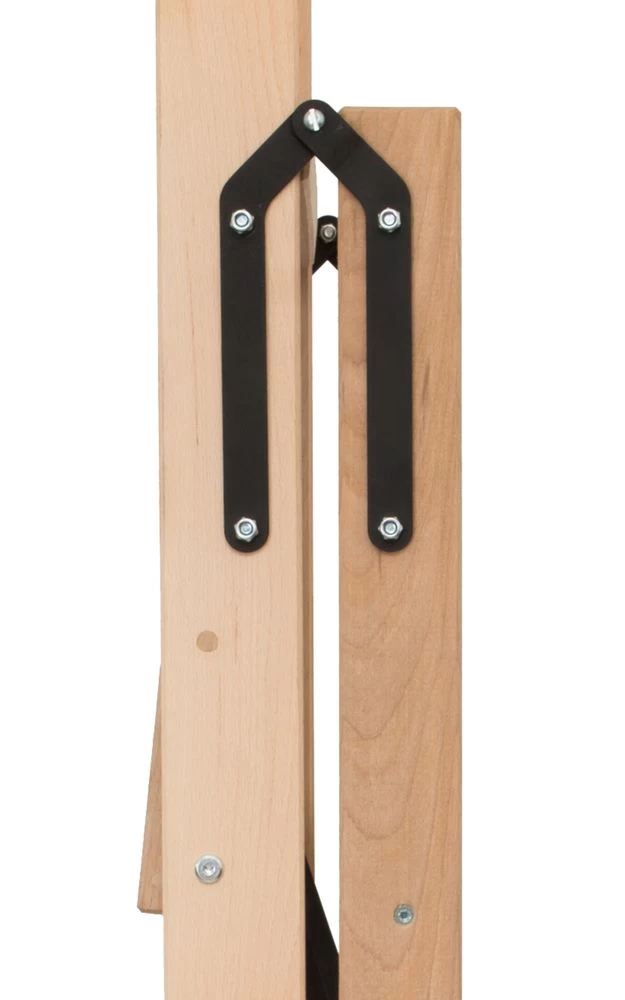 Стремянка деревянная односторонняя со ступенями Hoz-Block Электрик 5 ступеней (арт. СДЭ-5) от магазина ЛесКонПром.ру