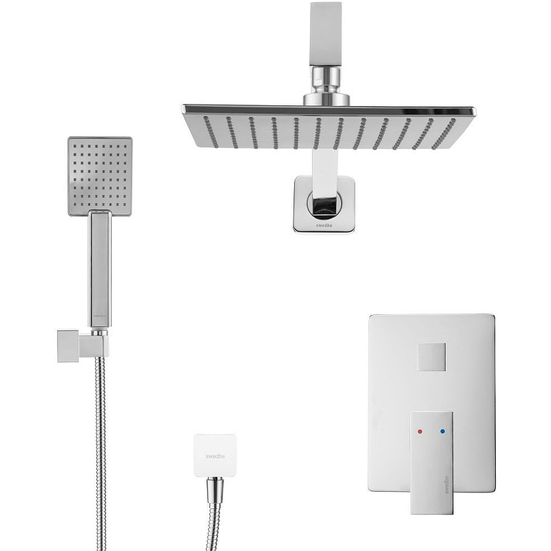 Душевая система Swedbe Platta 5540 Хром от магазина ЛесКонПром.ру
