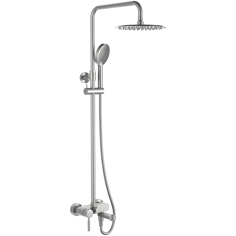 Душевая система WasserKRAFT A14201 Никель от магазина ЛесКонПром.ру