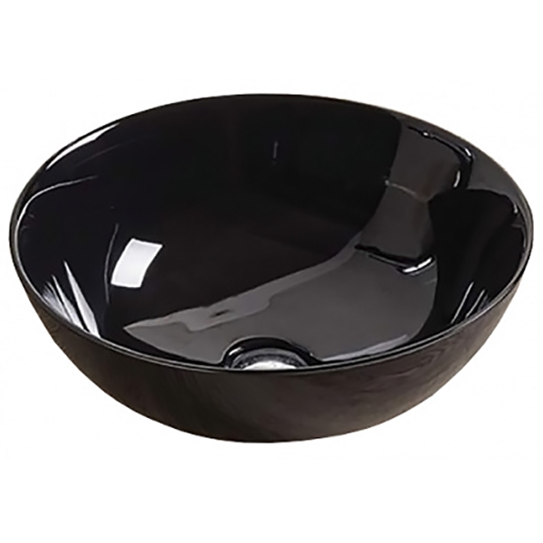 Раковина CeramaLux 41 104B Черная от магазина ЛесКонПром.ру