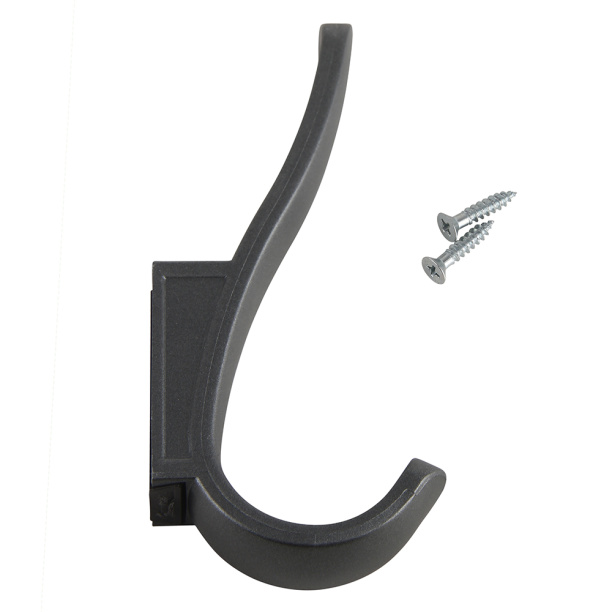 Крючок мебельный Elikor 114/114 графит от магазина ЛесКонПром.ру