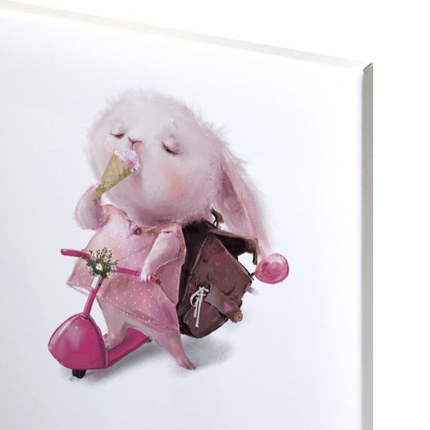 Канвас 40х50 см Космическая музыка от магазина ЛесКонПром.ру