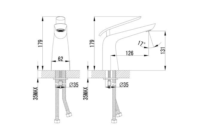 Смеситель для раковины LEMARK Melange 80440954 от магазина ЛесКонПром.ру