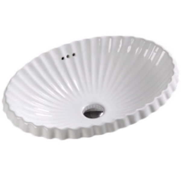 Раковина Melana 56 MLN-509 Белая от магазина ЛесКонПром.ру