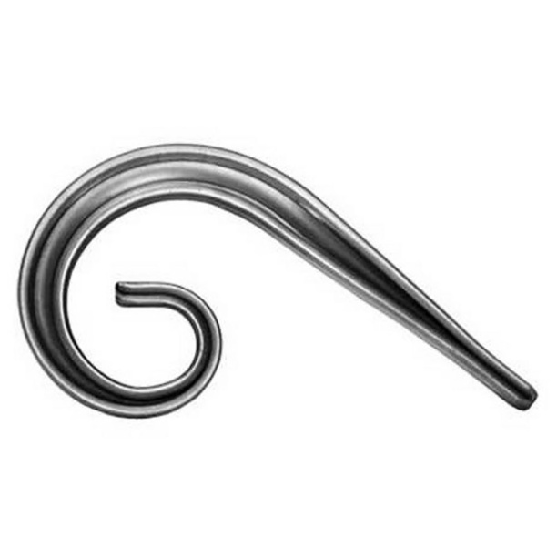 Завиток L 125х70 мм 15х15 мм от магазина ЛесКонПром.ру