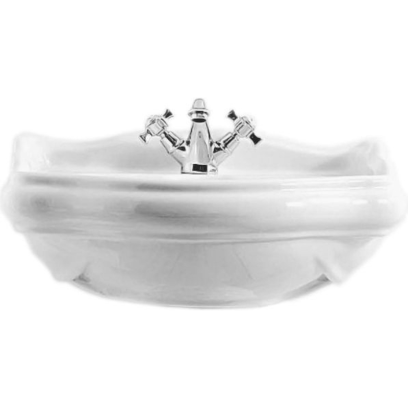 Раковина Kerasan Retro 55 104501*1 Белая от магазина ЛесКонПром.ру