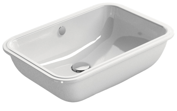 Раковина GSI Pura 724311 Белый от магазина ЛесКонПром.ру