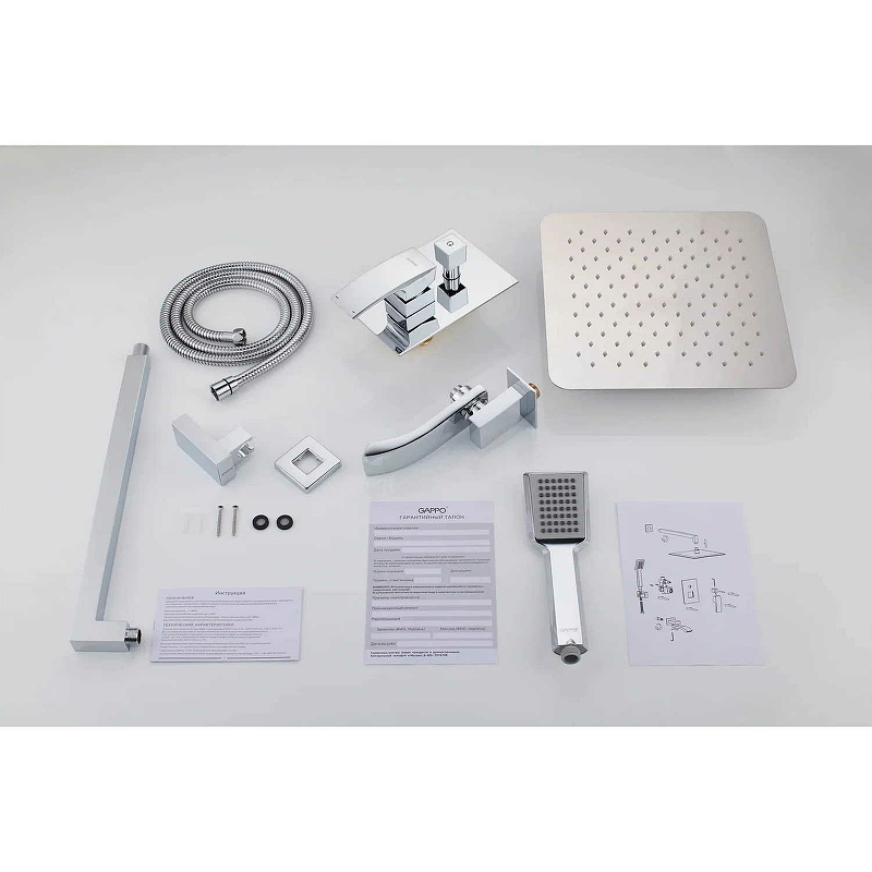 Душевая система Gappo G7107 Хром от магазина ЛесКонПром.ру