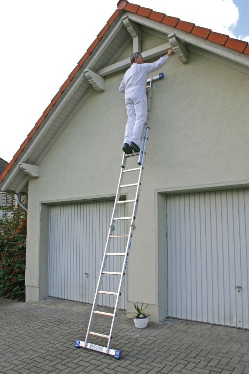 Универсальная шарнирная комбинированная лестница STABILO 2Х3+2Х6 KRAUSE арт.133922 от магазина ЛесКонПром.ру