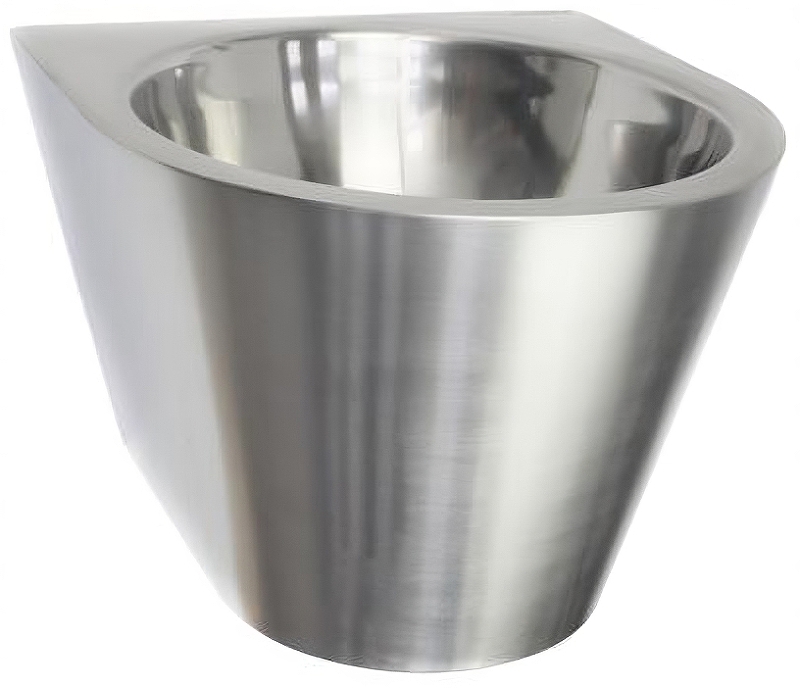 Раковина Nofer 36 13036.C.S Нержавеющая сталь матовая от магазина ЛесКонПром.ру