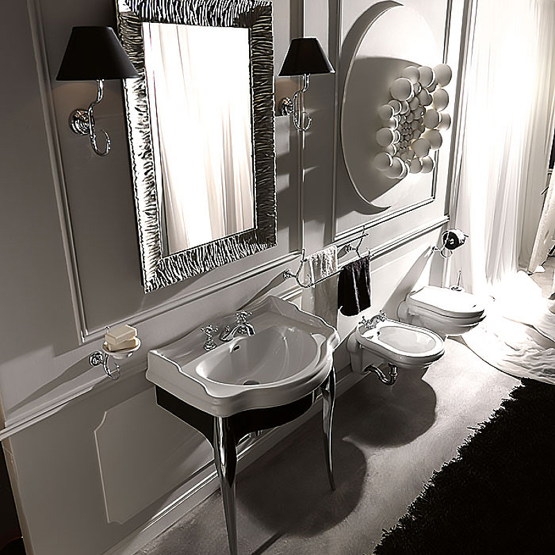 Раковина Kerasan Retro 73 104701*3 Белая от магазина ЛесКонПром.ру