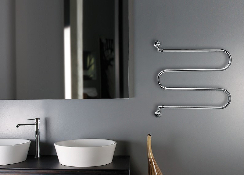 Водяной полотенцесушитель Margaroli Vento 400GO Золото от магазина ЛесКонПром.ру