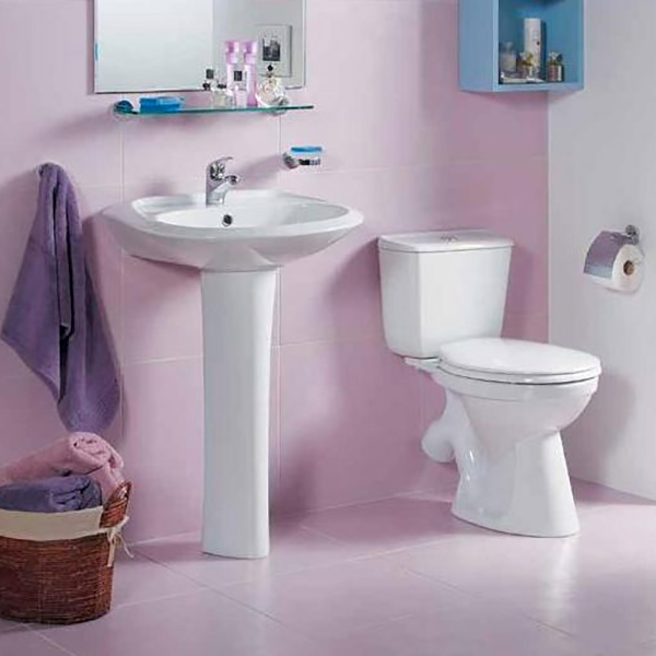 Унитаз компакт Santek Бриз 1WH202569 с сиденьем от магазина ЛесКонПром.ру