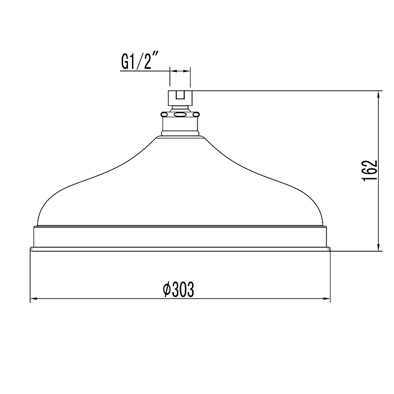 Верхний душ Lemark LM9830C Хром от магазина ЛесКонПром.ру