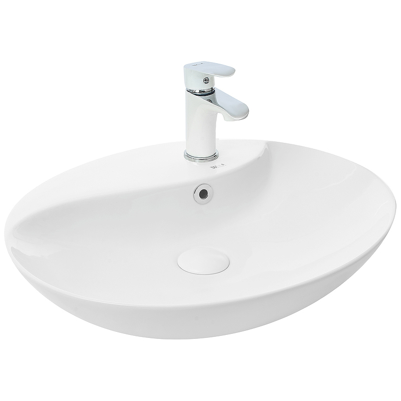 Раковина-чаша WeltWasser Elbach 1147 55 10000004583 Белый глянец от магазина ЛесКонПром.ру