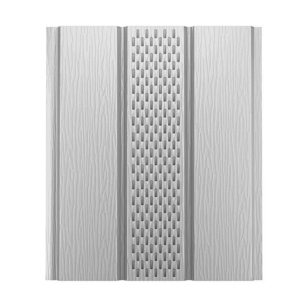 Софит металлический с центральной перфорацией AQUASYSTEM 303х2400 мм Pural RR 20 от магазина ЛесКонПром.ру