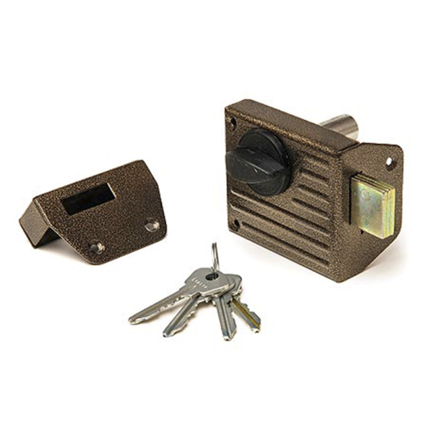 Замок накладной цилиндровый Зенит от магазина ЛесКонПром.ру