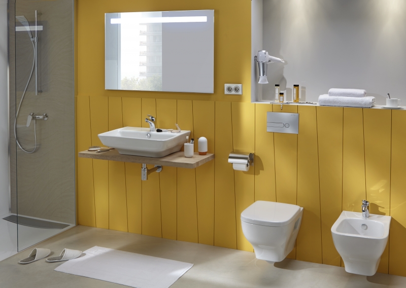 Раковина Jacob Delafon Struktura 45 EGH112-00 Белая от магазина ЛесКонПром.ру