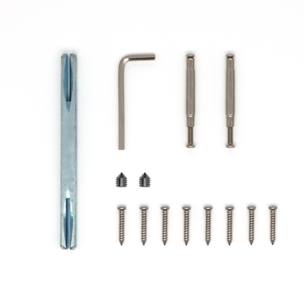 Ручки дверные NEODECO Jungle EZ черные от магазина ЛесКонПром.ру