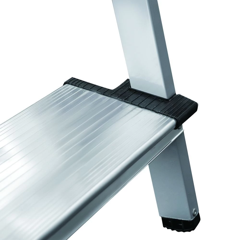 Стремянка стальная с широкой ступенью и органайзером Новая Высота 8 ступеней (арт. 1138108) от магазина ЛесКонПром.ру