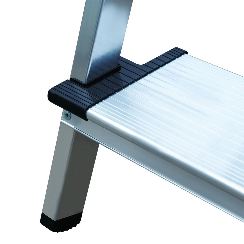 Стремянка алюминиевая с широкой ступенью Новая Высота 7 ступеней (арт. 1117107) от магазина ЛесКонПром.ру