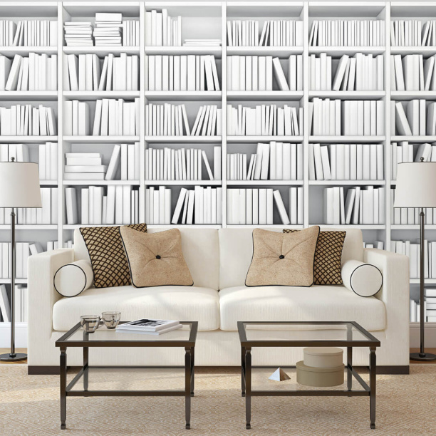 Фотообои бумажные Библиотека 368x254 см от магазина ЛесКонПром.ру