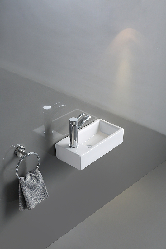 Раковина CeramaLux 40 9048DR Белая от магазина ЛесКонПром.ру