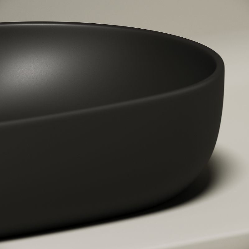 Раковина-чаша Ceramica Nova Element 60 CN6047MB Черная матовая от магазина ЛесКонПром.ру
