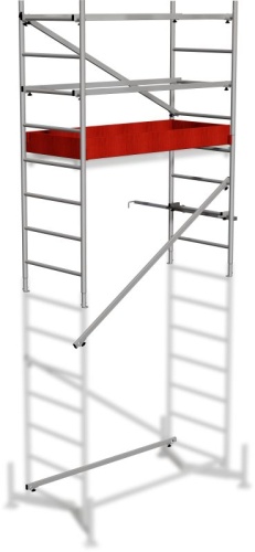 Алюминиевая Вышка-тура KRAUSE CLIMTEC 1-я надстройка от магазина ЛесКонПром.ру