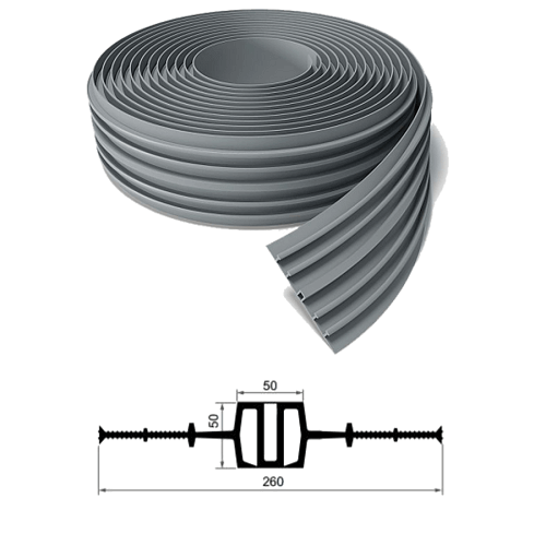 Гидрошпонка ПВХ ТЕХНОНИКОЛЬ IM-260/50 рулон, 10 м от магазина ЛесКонПром.ру