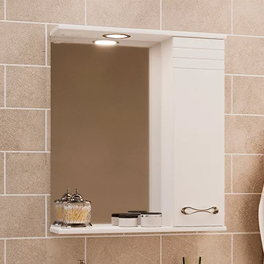 Зеркало Emmy Рио 50 R, с подсветкой от магазина ЛесКонПром.ру