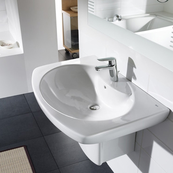 Раковина Roca Dama Senso 58 327512000 Белая от магазина ЛесКонПром.ру