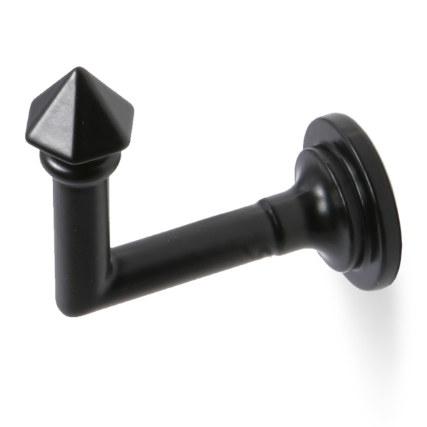 Крючок мебельный K-017 черный матовый от магазина ЛесКонПром.ру
