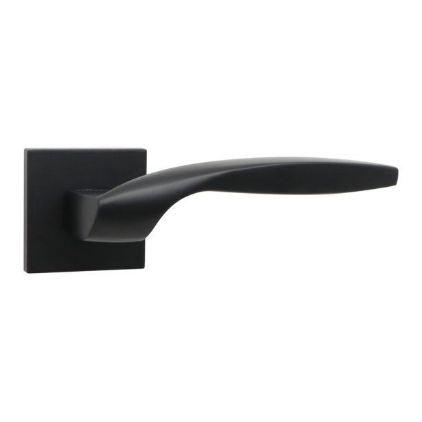 Ручки дверные NEODECO Chamomile EN черные от магазина ЛесКонПром.ру