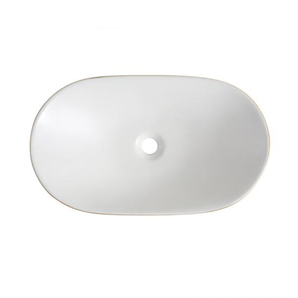 Раковина на столешницу FLUMEN Elegant 61 см золото от магазина ЛесКонПром.ру