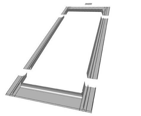 Оклад окна FAKRO AHRD S A6 06 78х118 от магазина ЛесКонПром.ру