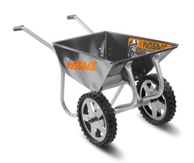 Тачка строительно-садовая Центроинструмент 2174 Кузбасс двухколесная 120л от магазина ЛесКонПром.ру