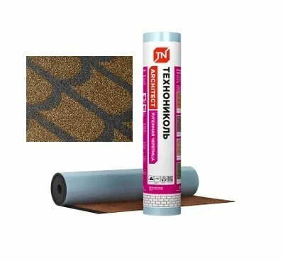 Рулонная черепица ТЕХНОНИКОЛЬ Классическая терракотовая от магазина ЛесКонПром.ру