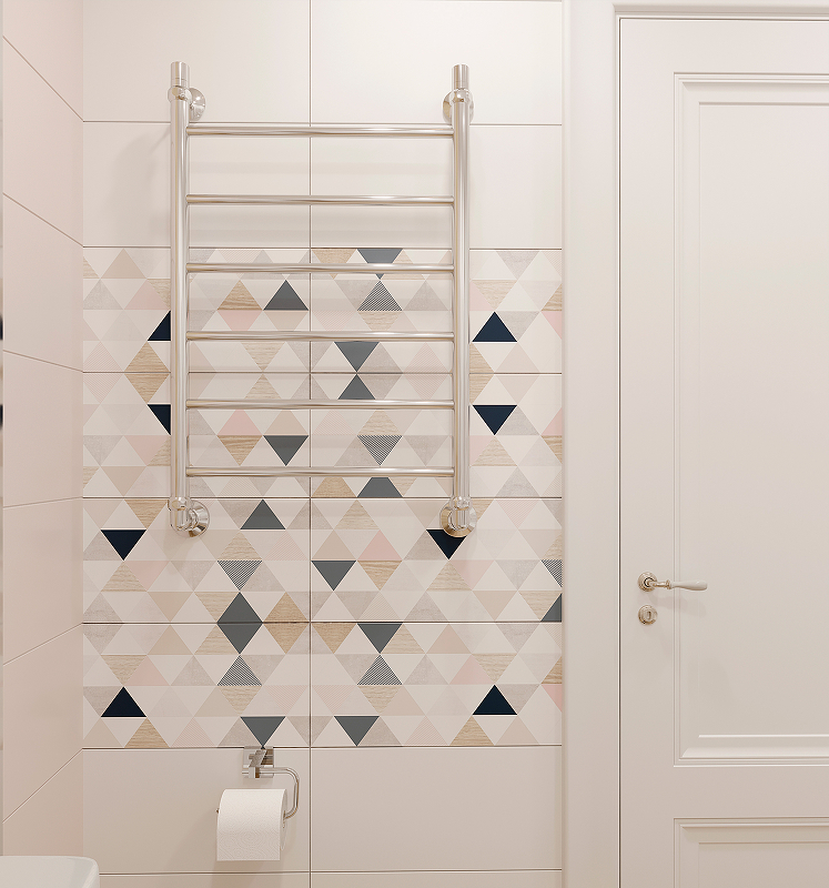 Водяной полотенцесушитель EWRIKA Сафо P 80х50 Хром от магазина ЛесКонПром.ру