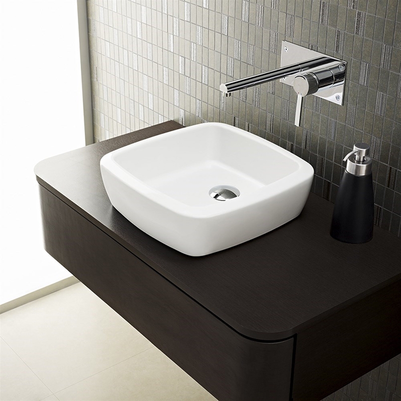 Раковина-чаша Sanitana UP 39 S10084450400000 Белая от магазина ЛесКонПром.ру