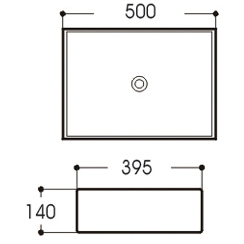 Раковина-чаша WellWant 50 WWRA1322W Белая от магазина ЛесКонПром.ру