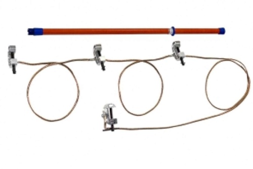 Заземление переносное ДИЭЛЕКТРИК для распределительных устройств ЗПП-15Д от магазина ЛесКонПром.ру