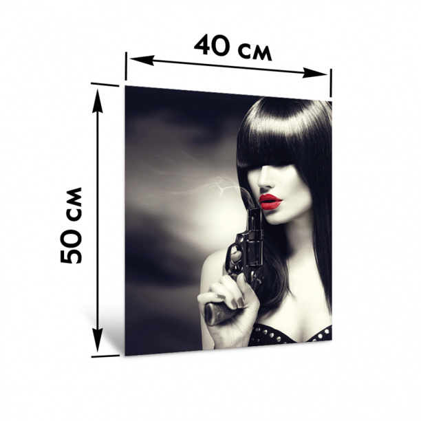 Декопанно 40х50 см Девушка DP-16 от магазина ЛесКонПром.ру